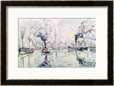 Cherbourg, 1931 by Paul Signac Pricing Limited Edition Print image