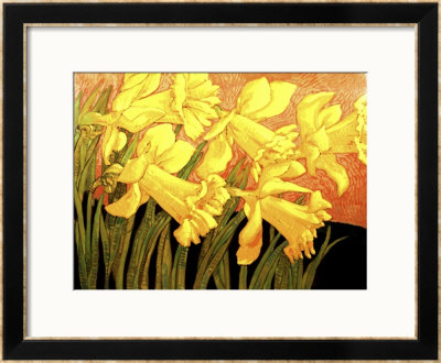 Big Daffodils by John Newcomb Pricing Limited Edition Print image