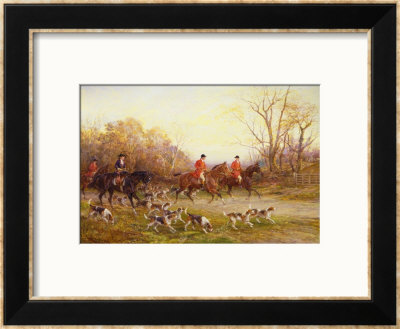 The Start Of The Hunt by Heywood Hardy Pricing Limited Edition Print image