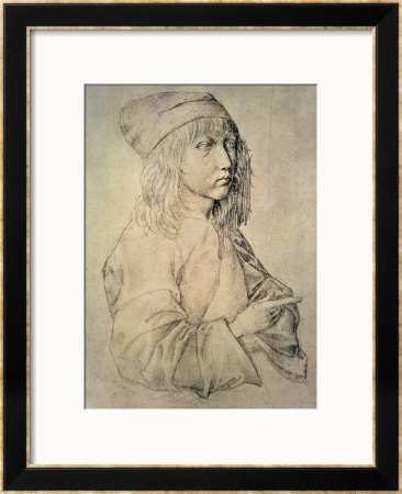 Self Portrait At The Age Of Thirteen, 1484 by Albrecht Dürer Pricing Limited Edition Print image