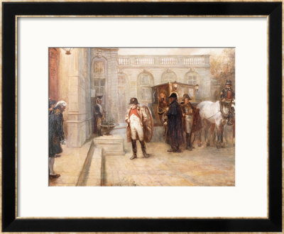 Napoleon After Waterloo by Robert Alexander Hillingford Pricing Limited Edition Print image