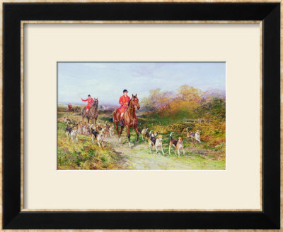 Hunting Scene by Heywood Hardy Pricing Limited Edition Print image