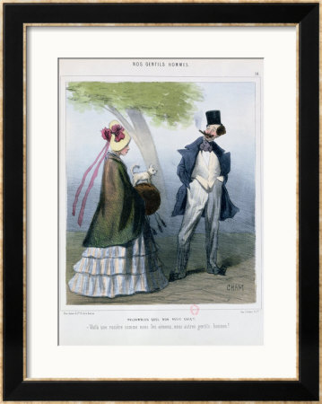 We Gentlemen All Love Virtuous Maidens by Cham Pricing Limited Edition Print image