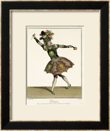 Costume For A Demon In Armide Psyche And Several Other Operas by Jean Baptiste Martin Pricing Limited Edition Print image