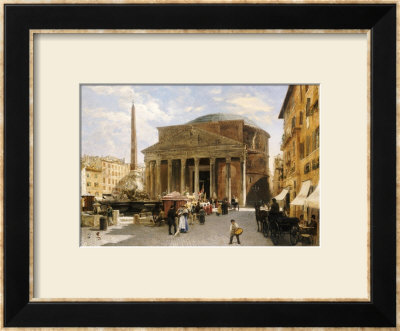 The Pantheon, Rome by Veronika Mario Herwegen-Manini Pricing Limited Edition Print image