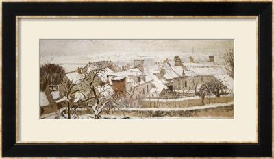 Winter, 1872 by Camille Pissarro Pricing Limited Edition Print image