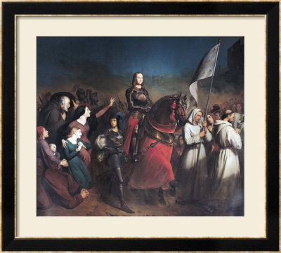 The Entry Of Joan Of Arc (1412-31) Into Orleans, 8Th May 1429, 1843 by Henry Scheffer Pricing Limited Edition Print image