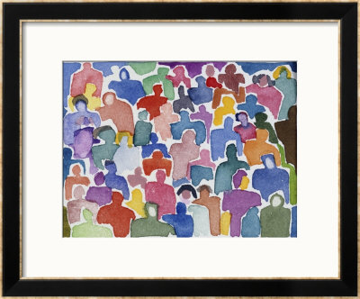 Crowd #2 by Diana Ong Pricing Limited Edition Print image