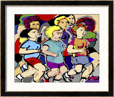 Marathon Runners by Diana Ong Pricing Limited Edition Print image