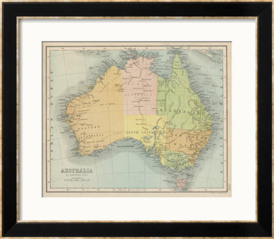 Map Probably Made Soon After 1861 by Bartholomew Pricing Limited Edition Print image