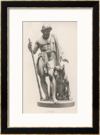 Odysseus Is Recognised By His Dog Argos by Robert Brown Pricing Limited Edition Print image
