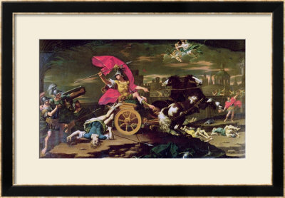 Achilles Dragging The Body Of Hector Around The Walls Of Troy by Donato Creti Pricing Limited Edition Print image