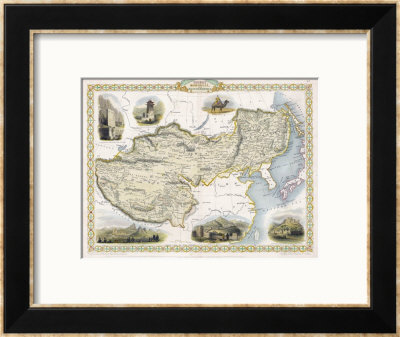 Map Of Tibet Mongolia And Manchuria by J. Rapkin Pricing Limited Edition Print image