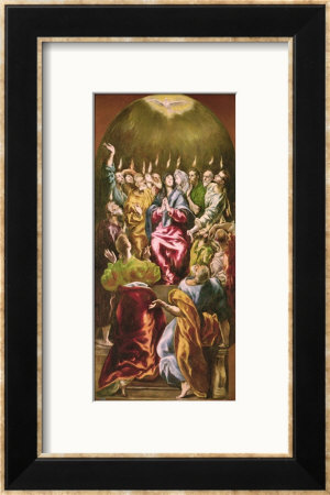The Pentecost, Circa 1604-14 by El Greco Pricing Limited Edition Print image