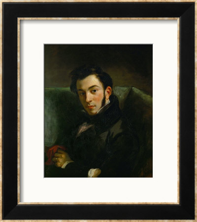Portrait Of Frederic Villot by Eugene Delacroix Pricing Limited Edition Print image