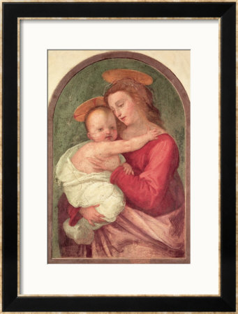 Madonna Of The Stoffe, Florence by Fra Bartolommeo Pricing Limited Edition Print image