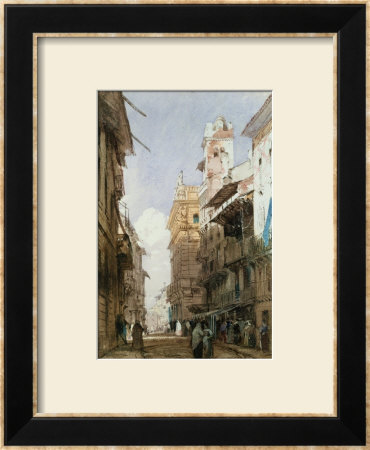 Corso Sant'anastasia, Verona, With The Palace Of Prince Maffei, 1826 by Richard Parkes Bonington Pricing Limited Edition Print image