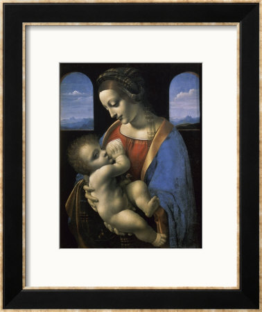 Madonna Litta by Leonardo Da Vinci Pricing Limited Edition Print image