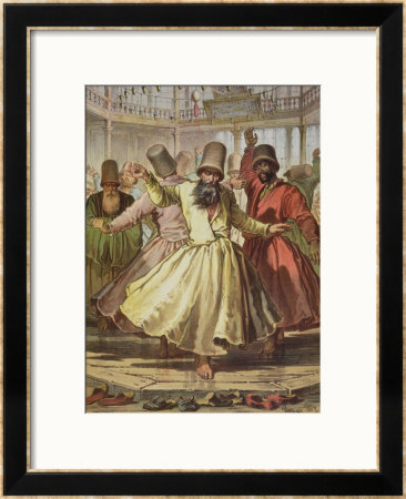 Dancing Dervishes, 1857 by Amadeo Preziosi Pricing Limited Edition Print image