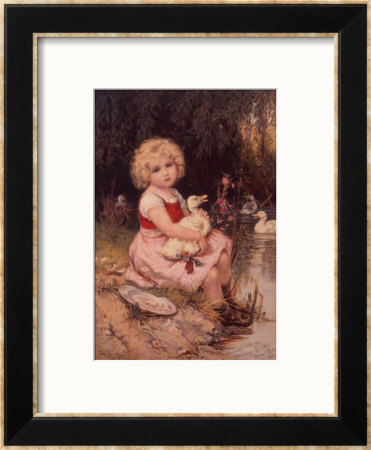 Nursing A Poorly Duckling by Frederick Morgan Pricing Limited Edition Print image