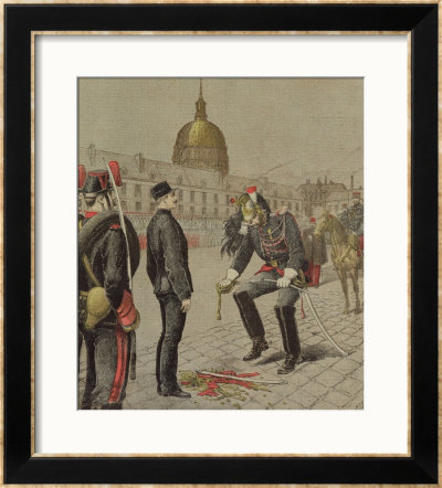 The Traitor: The Degradation Of Alfred Dreyfus (1859-1935), Le Petit Journal, 13 January 1895 by Henri Meyer Pricing Limited Edition Print image