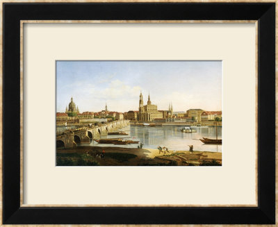 A View Of Dresden by Karl Gottfried Traugott Faber Pricing Limited Edition Print image