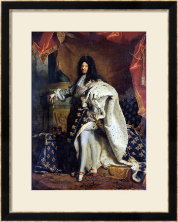 Louis Xiv (1638-1715) In Royal Costume, 1701 by Hyacinthe Rigaud Pricing Limited Edition Print image