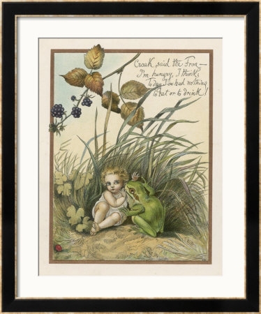 Croak Said The Frog by Eleanor Vere Boyle Pricing Limited Edition Print image