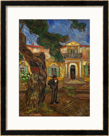 The Hospital Of Saint Paul At Saint Remy De Provence, C.1889 by Vincent Van Gogh Pricing Limited Edition Print image