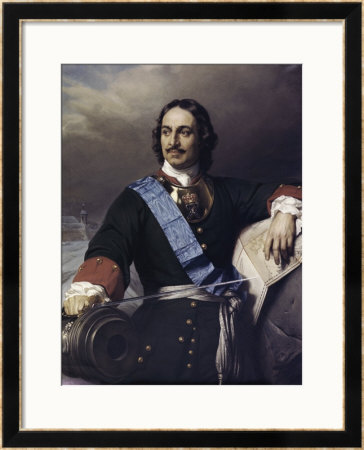 Peter The Great by Paul Delaroche Pricing Limited Edition Print image