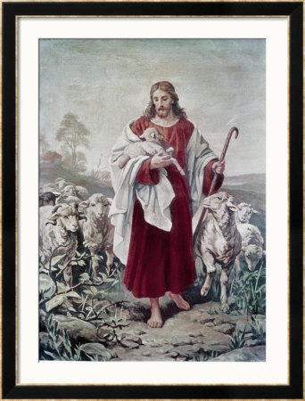 The Good Shepherd by Bernhard Plockhorst Pricing Limited Edition Print image
