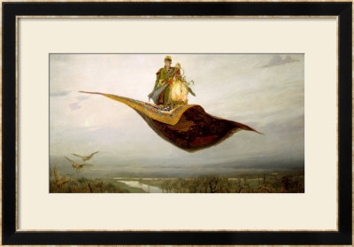 The Magic Carpet, 1880 by Apollinari Mikhailovich Vasnetsov Pricing Limited Edition Print image