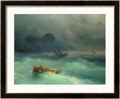 The Shipwreck, 1873 by Carl Frederic Aagaard Pricing Limited Edition Print image