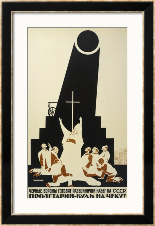 Rallying Good-Thinking Russians Against The Evils Of Religion by Dmitri Moor Pricing Limited Edition Print image