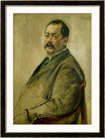 The Painter Lovis Corinth (1858-1925), 1899 by Max Liebermann Pricing Limited Edition Print image