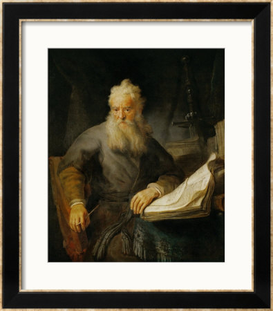 The Apostle Paul, 1633 by Rembrandt Van Rijn Pricing Limited Edition Print image