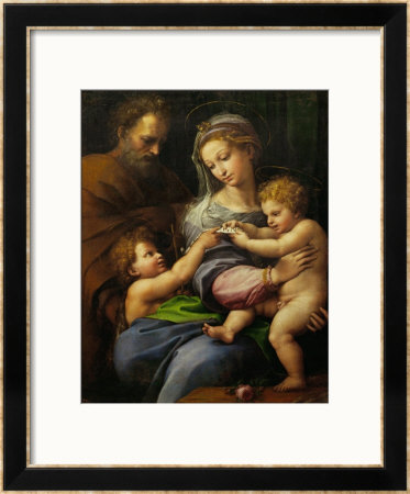 Madonna With A Rose by Raphael Pricing Limited Edition Print image