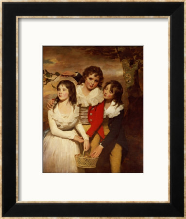 The Paterson Children by Sir Henry Raeburn Pricing Limited Edition Print image