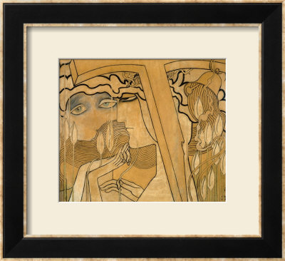 The Desire And The Satisfaction, 1893 by Jan Theodore Toorop Pricing Limited Edition Print image