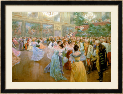 Court Ball At The Hofburg, 1900 by Wilhelm Gause Pricing Limited Edition Print image