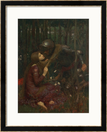 La Belle Dame Sans Merci, 1893 by John William Waterhouse Pricing Limited Edition Print image