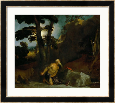 Saint Jerome, Probably Ordered By Isabella D'este, 1523 by Titian (Tiziano Vecelli) Pricing Limited Edition Print image