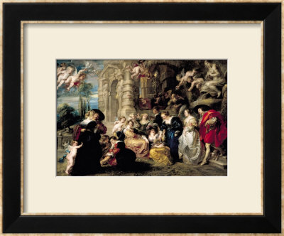 The Garden Of Love, Circa 1630-32 by Peter Paul Rubens Pricing Limited Edition Print image