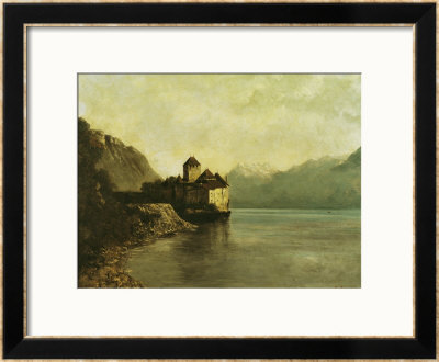Chateau De Chillon, 1874 by Gustave Courbet Pricing Limited Edition Print image