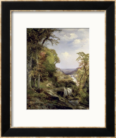 Along The Wissahickon by Thomas Moran Pricing Limited Edition Print image