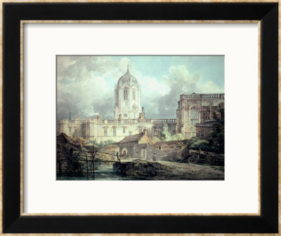 Christ Church, Oxford by William Turner Pricing Limited Edition Print image