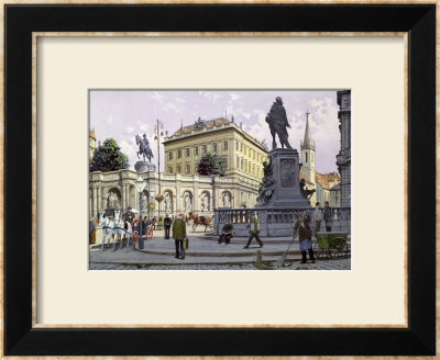 The Albertina, Vienna by Richard Pokorny Pricing Limited Edition Print image