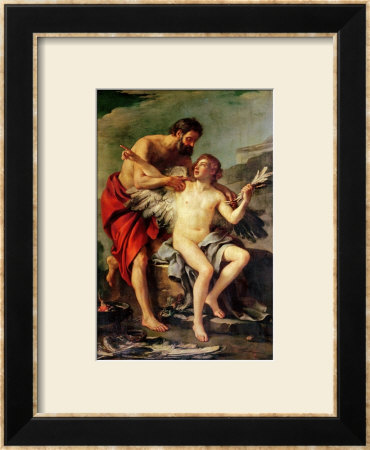 Daedalus Attaching Icarus' Wings, Circa 1754 by Joseph-Marie Vien The Elder Pricing Limited Edition Print image