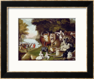 The Peaceable Kingdom by Edward Hicks Pricing Limited Edition Print image