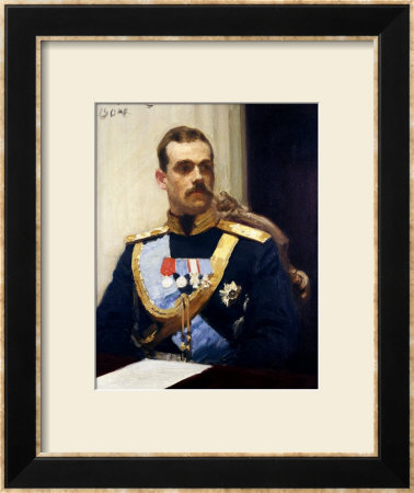 Portrait Of Grand Duke Mikhail Aleksandrovich, 1901 by Ilya Efimovich Repin Pricing Limited Edition Print image